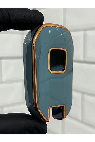 BARKAS ELEKTRONİK Citroen Berlingo C-Elysee C3 C4 Cactus Jumpy Switchblade Nano Key Case Gray