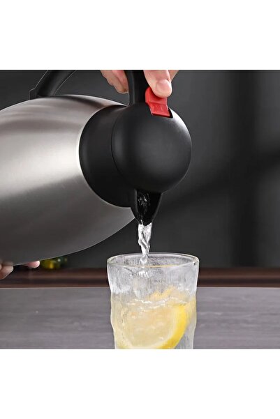 Alışverişhanem Stainless Steel Double Layer Thermos 3 Liters