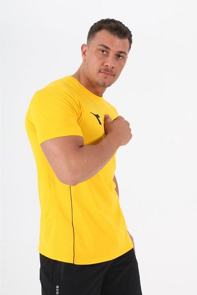 Diadora Saturn Training T-shirt Κίτρινο