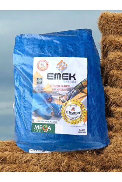 ORDU MEGA TARIM Ekonet Mavi Su Geçirmez Çadır Brandası 10x12