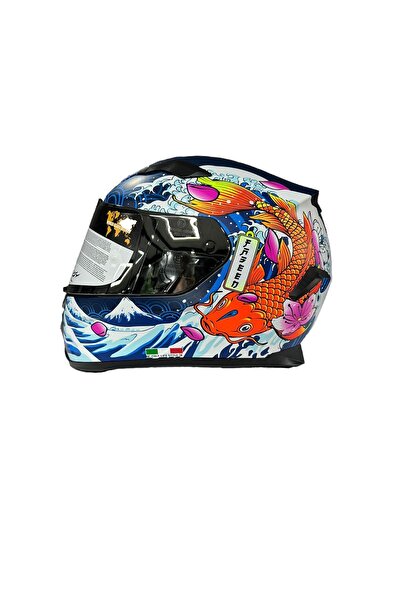 Sway SW 820 Dakar 5 Full Face Motosiklet Kaskı