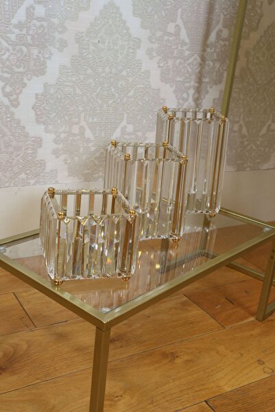 HAN 3’lü dekor mumluk