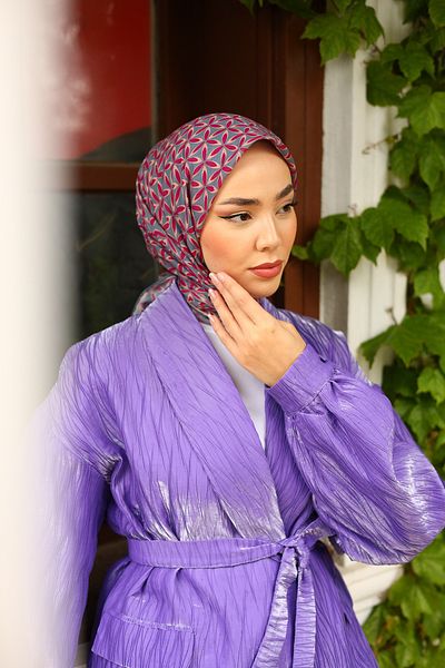 Silk Home Thin Cotton Floral PattErn Soft Scarf HEadscarf