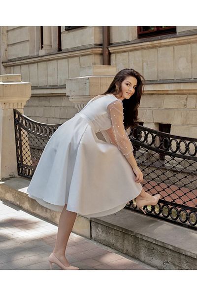 SELİN MODA EVİ Νυφικό και βραδινό φόρεμα με τούλι
