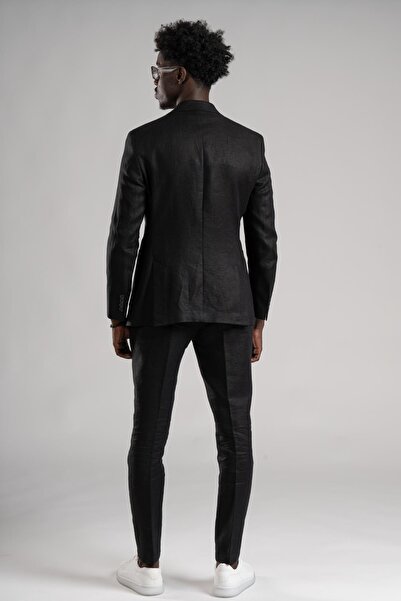 Sır SIR Regular Fit - Half Lined 100% Linen Suit