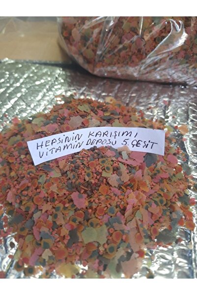 Tetra Akvaryum Balık Yemi Karışık 25 gr Atom Yem