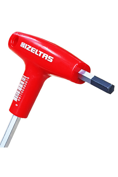 İzeltaş Saplı Alyan Te Allen Anahtarı 6 Mm