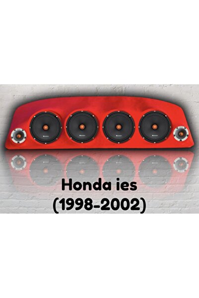 Oduncu Tuning Honda Ies Midrange Boş Pandizot 1.kalite Elyaflı Kırmızı Renk (4X20CM 2X10CM) Uyumlu
