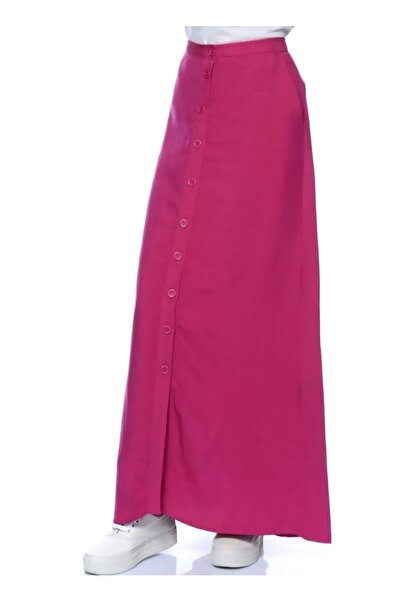 SARIŞIN DÜKKAN Dark Pink L. Imon Women's Skirt