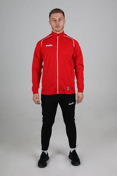 Diadora Core Camping Tracksuit Set Red