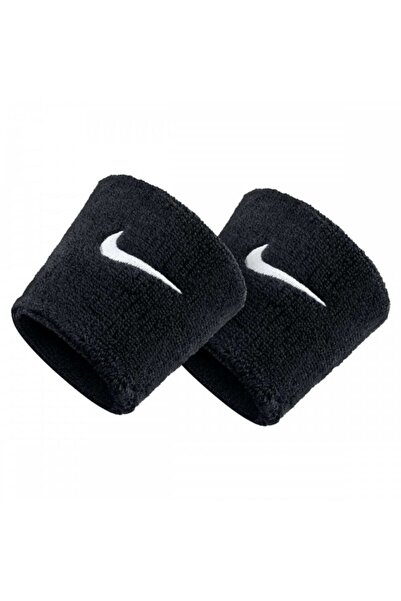 Nike Swoosh Wristbands Havlu El Bilekliği Siyah Renk