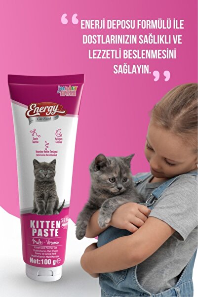 Genel Markalar Kitten Paste 100gr Yavru ve Anne Kediler için Bağışıklık Siste...