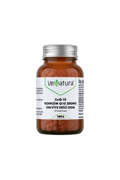 VeNatura Koenzim Q10 200 mg 30 Kapsül