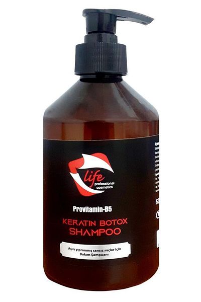 Life 500 Ml Professional Keratin Botox Hair Shampoo