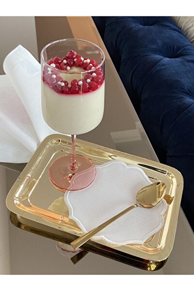 Paşabahçe Üçlü Pembe Ayaklı Bardak, Focus Kadeh, Tatlı Cup Bardak