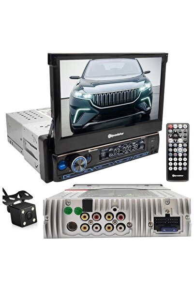 Roadstar Rd6100 7 Inç Ekranlı Indash Teyp Bluetooh Usb Araba Teybi Mp5 Kumanda Amfi Uyumlu 2 Yıl Garantili
