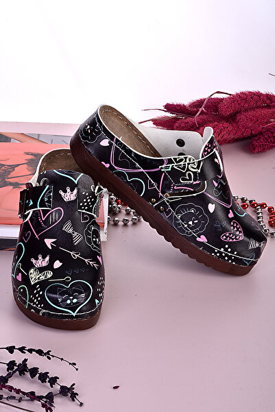azizsahinshoes 3061 Tatlı Kedi Anatomik Terlik