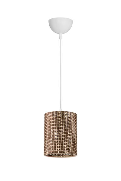 AG LightDesign Brown Fabric Pendant Lamp Chandelier Living Room Bedroom Kitchen Modern Stylish Lamp