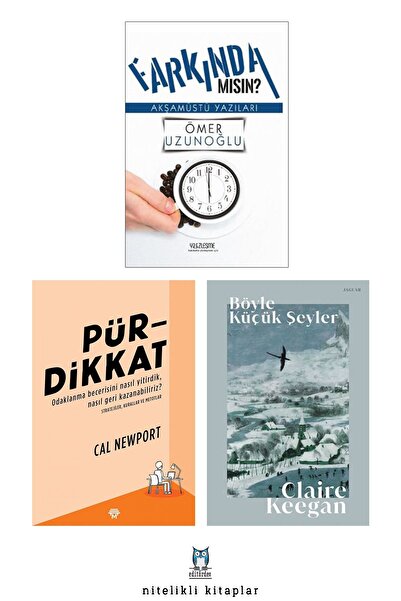 Yüzleşme Yayınları Farkında mısın? - Böyle Küçük Şeyler Claire Keegan- Pürdikkat