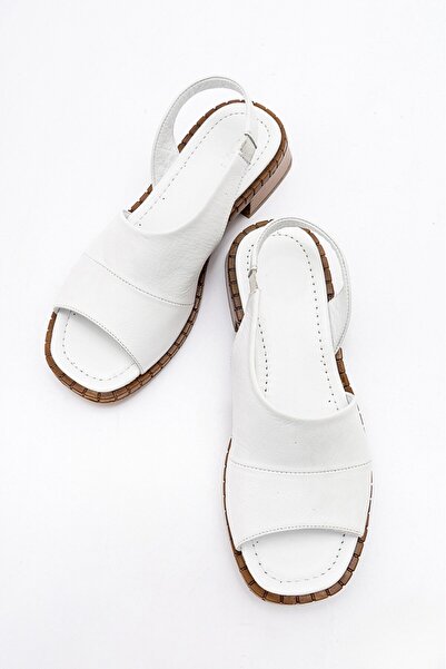 PASSAGE SHOES Genuine Leather Women's Sandals - Skin Elastic, Model 6294