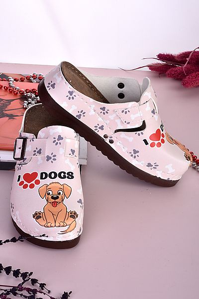 DOGİYE 3050 Ανατομικές παντόφλες με σχέδια I Love Dogs