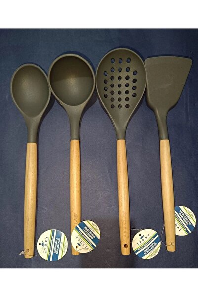 Genel Markalar bambu saplı ıvory  kepce takımı