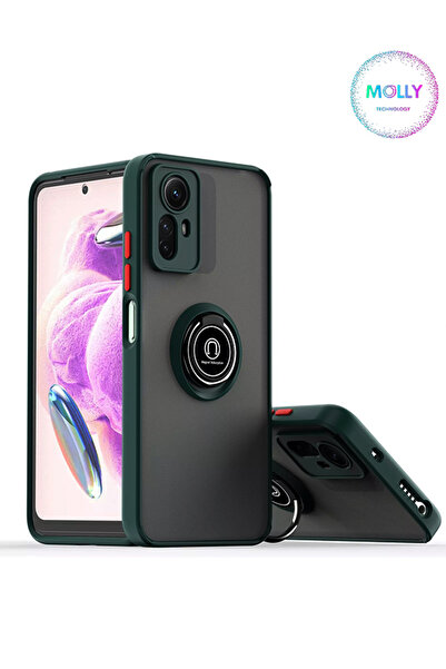 Molly Xiaomi Redmi Note 12S Için Kaktüs Yüzüklü Frodo Kamera Korumalı Silikon...