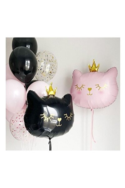 MFM مجموعة بالونات كيتي هيد فوليو للقطط