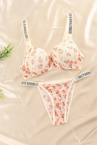 PİERLES Σετ σουτιέν με πέτρινο λουράκι