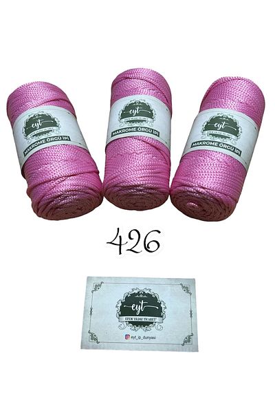 Yıldız Ticaret Macrame 100gr Premium Polyester - Rich Color Bag Organ String Supla