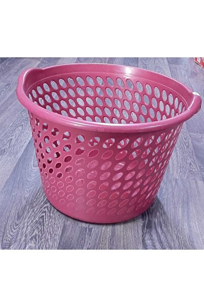 ÇEÇEN HOME Yuvarlak Çamaşır Sepeti Selesi Yuvarlak Desenli