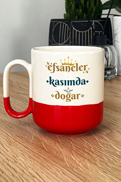 Hedizu Legends Are Born in November Pro Mug Cup Red Scorpio Sign Birthday Gift