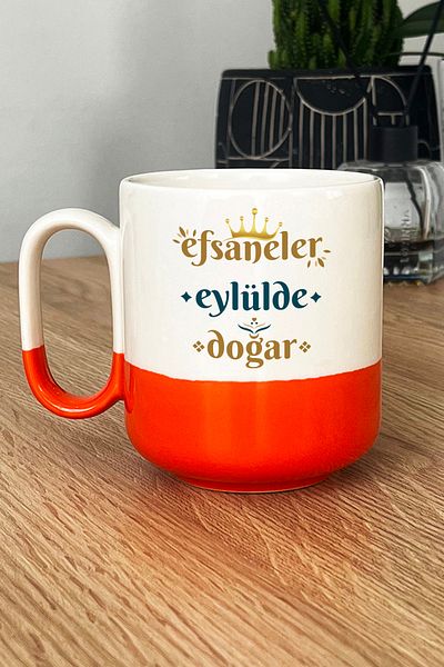Hedizu Legends Are Born in September Pro Mug Cup Orange Virgo Sign Birthday Gift