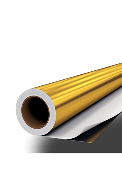 TASARIM TABELA Yapışkanlı Ayna Folyo Gold