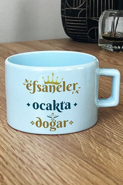 Hedizu Legends Are Born in the Hob Pastel Cup Blue Capricorn Sign Birthday Gift