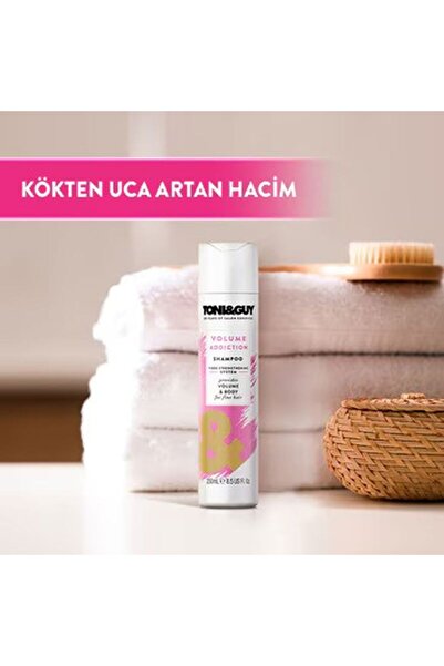 Toni And Guy Toni&Guy İnce Telli Saçlara Özel Hacim Veren Şampuan 250 ml