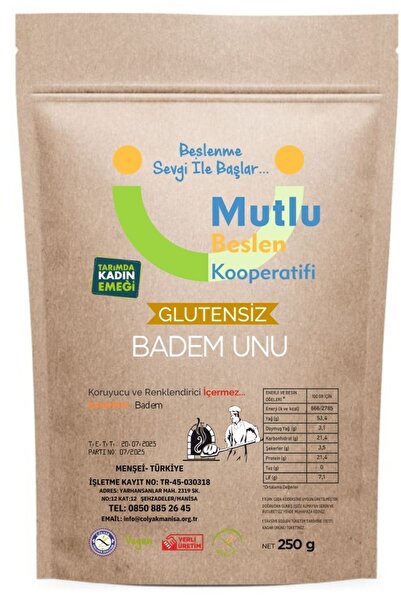BADEM UNU GLUTENSİZ 250 g