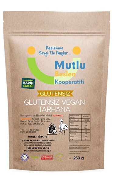 VEGAN TARHANA GLUTENSİZ 500 gr