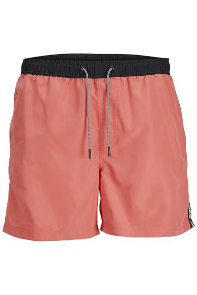 Jack & Jones Badehose FIJI BLACK TAPE Schwimm-Shorts