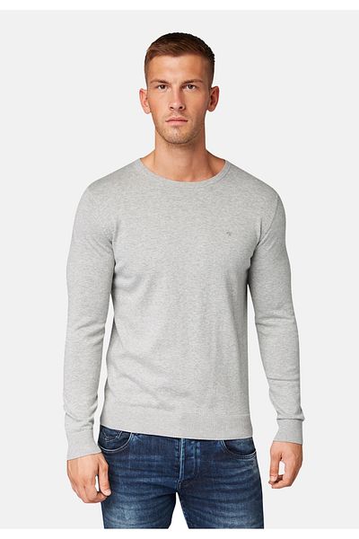Tom Tailor Pullover Strickpullover Basic R-Ausschnitt