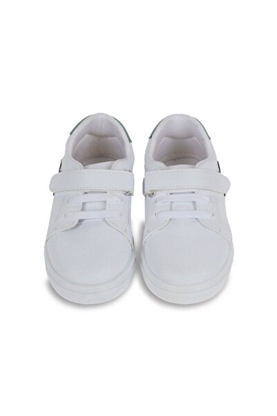 First Step Mint Yeşili Yıldızlı Cırt Cırtlı Günlük Sneaker Spor Ayakkabı-s-1000