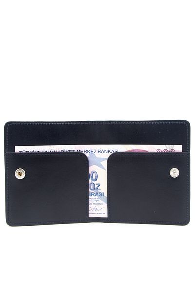 Pierre Cardin Analin Leather Navy Blue Wallet - 0206O15
