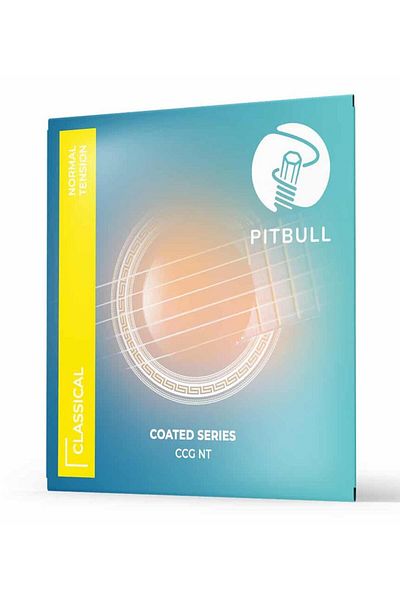 PİTBULL Coated Series Classical Guitar String 3Lioş Set Normal Tension (String Winder Cap)