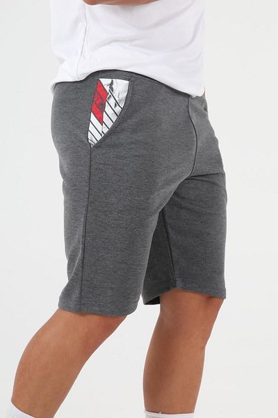 Diadora Pantaloni scurți Forli Double Face Antracit