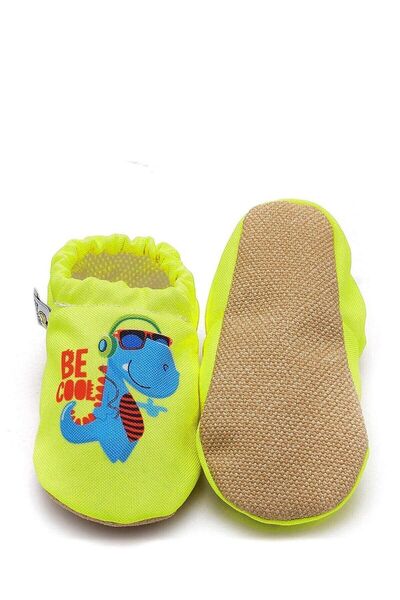 First Step Dinosaur Non-Slip Sole Baby Summer Booties Green, Home Boots Slippers Nursery Shoes Slippers F-824