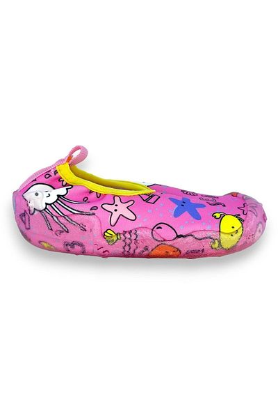First Step Pantofi de mare cu talpă anti-alunecare pentru fete cu nisip roz de mare-F-7033
