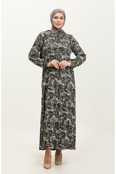 Gelince Φόρεμα βισκόζης με μοτίβο Azalea Plus Size 44851D