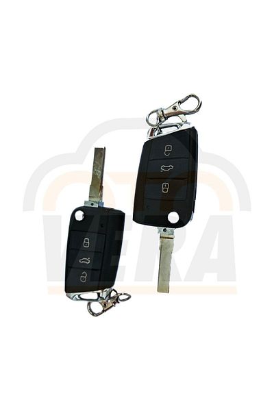Inwells إنويلز 3445 12 فولت إنذار سيارة مفتاح جديد مع جهاز التحكم عن بعد Switchblade