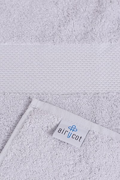 AİRYCOT Сірий 90x165 Набір з 2 рушників для ванної кімнати