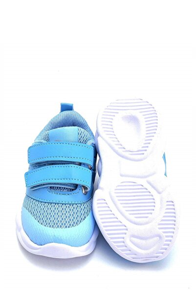 First Step Ultra Hafif Memory Foam Iç Taban Çocuk Mavi Spor Ayakkabı M-1000